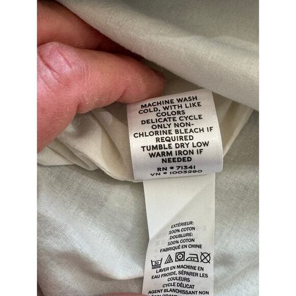 L.L. Bean Signature Dress, size 2, Teal & Blue;  Sleeveless, Fit N Flare - Picture 7 of 10